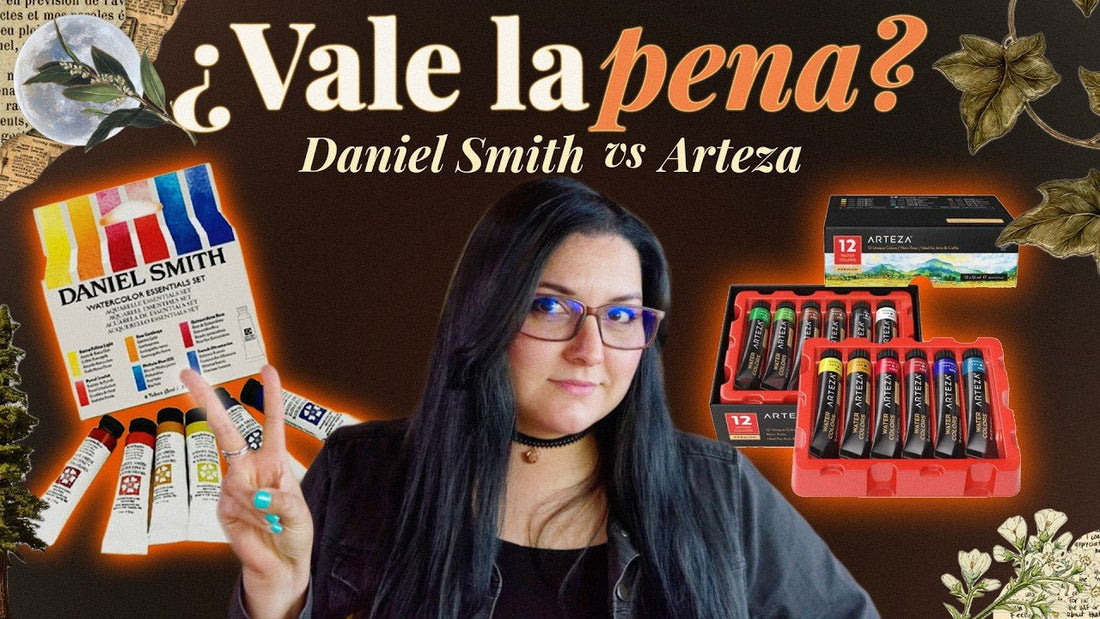 Acuarelas Arteza vs Daniel Smith: ¿vale la pena el salto a profesionales? - Tinta y Misterio
