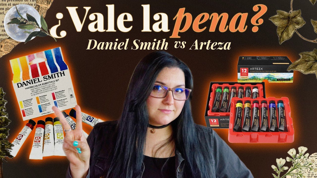 Acuarelas Arteza vs Daniel Smith: ¿vale la pena el salto a profesionales? - Tinta y Misterio