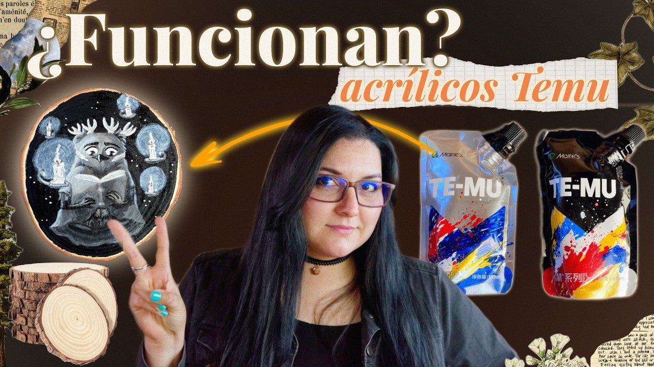 Crónica de un reencuentro: Probando acrílicos económicos y madera (con errores incluidos) - Tinta y Misterio
