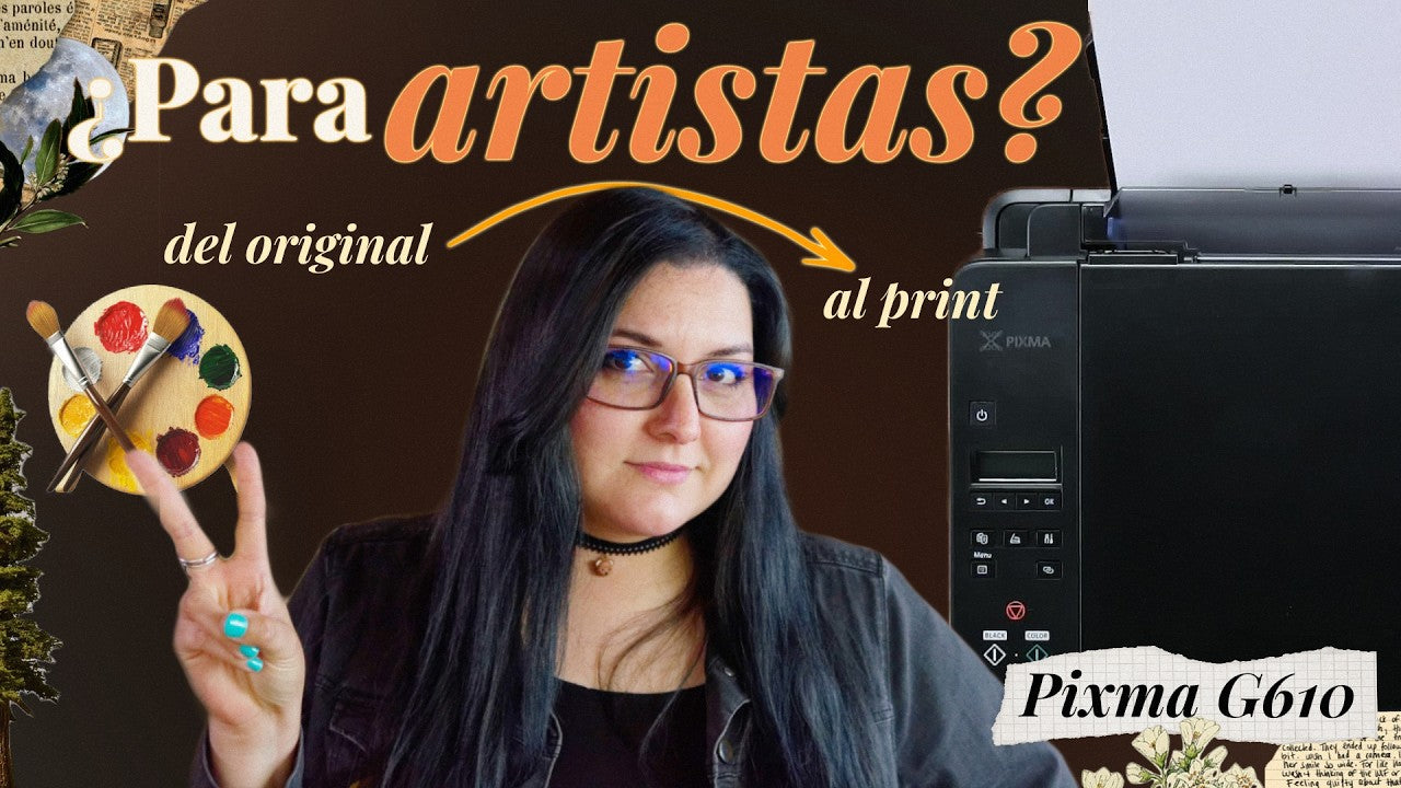 Canon Pixma G610: la impresora que uso para vender mi arte en bazares