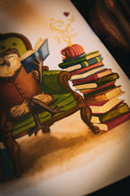 El Lector Nocturno — Print de Ilustración Original
