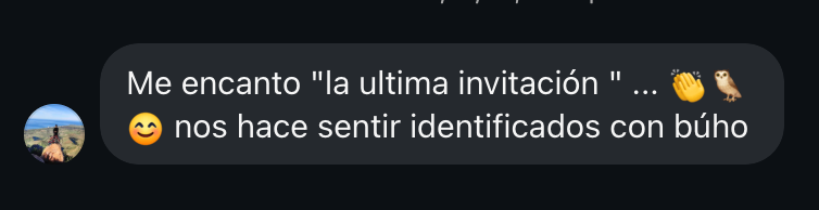 Reseña Lector Buho La Ultima Invitación