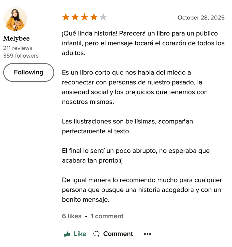 Reseña Lector Melissa La Ultima Invitación