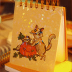 Cuaderno Engagolado Halloween Gato 4