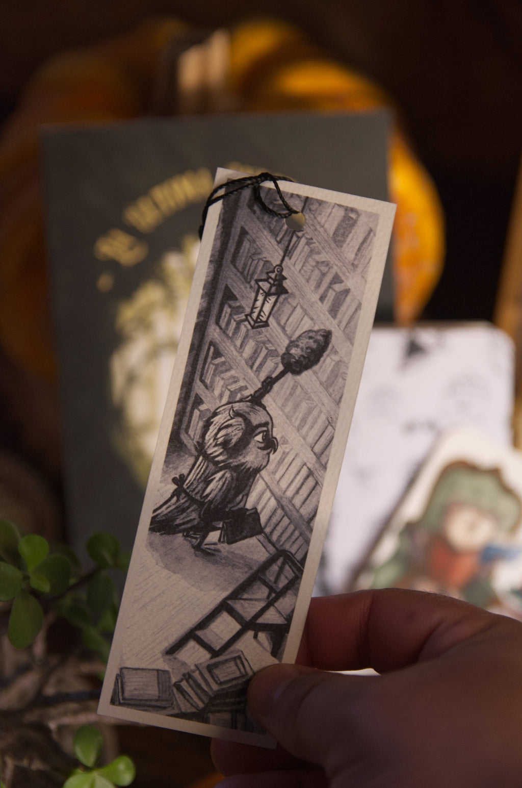 Marcapaginas Búho Lector