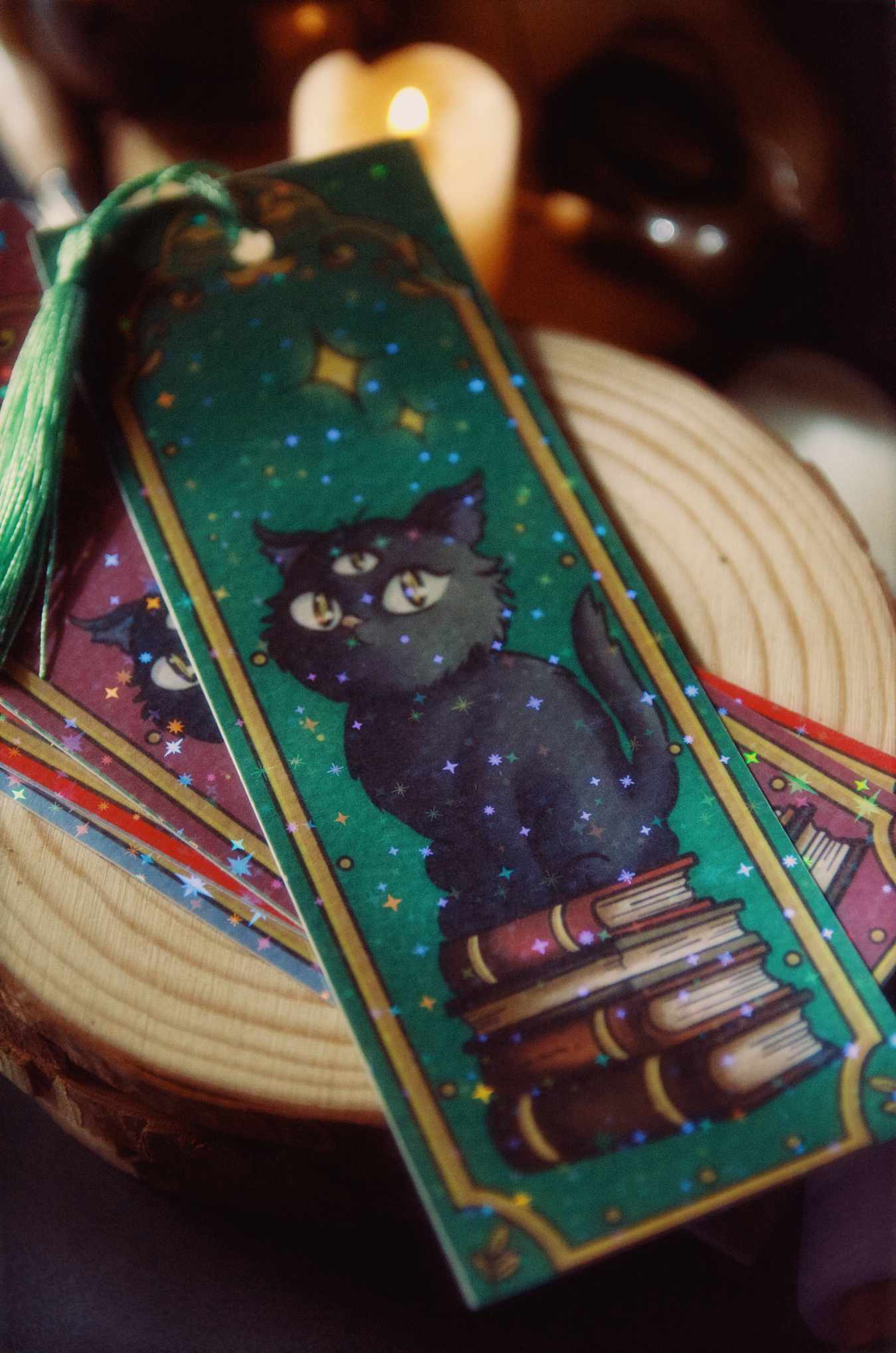 Marcapaginas Gato Lector