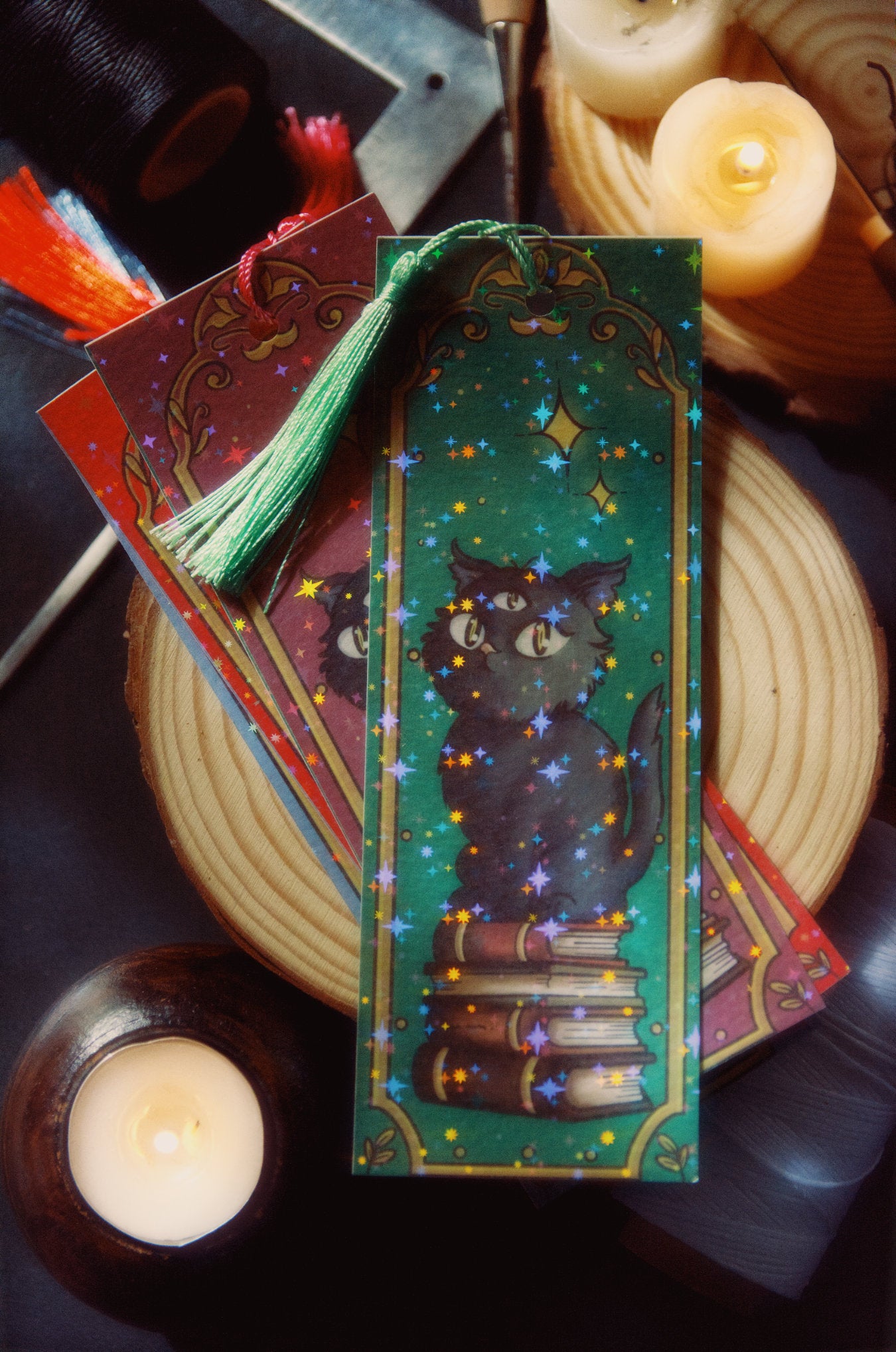 Marcapaginas Gato Lector