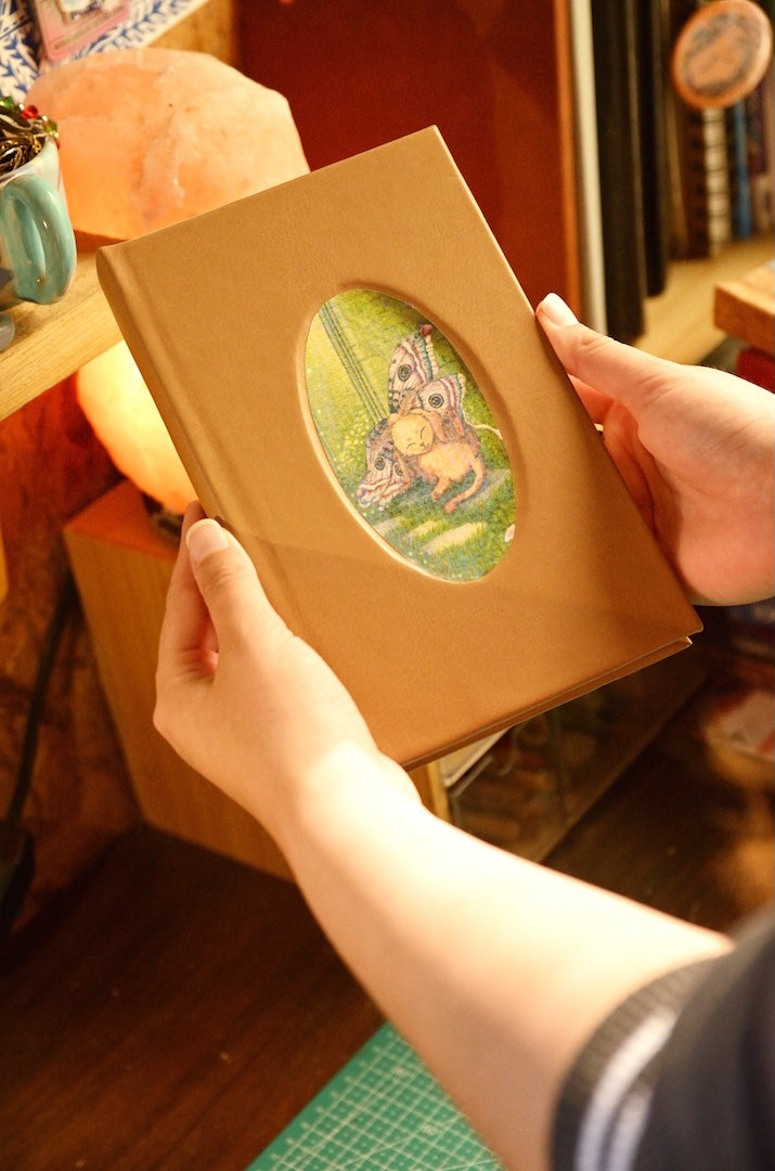 Cuaderno Artesanal Edición Limitada | Cuero Sintético Camel